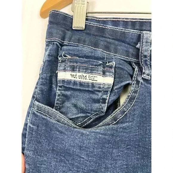 Ecko Unltd Blue Denim Skinny Jeans Sz 36 Stretch Men's - Picture 5 of 12